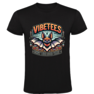 Camiseta murcielago Vibetees